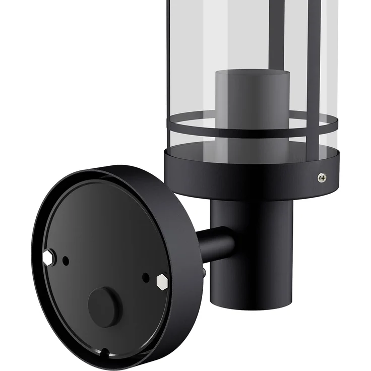 SSC-LUXon LED Außen-Wandleuchte MIENTO Wandlaterne fuer Aussen IP44 mit Smart E27 Filament Birne Alexa, Warmweiß bis Tageslicht – Bild 8