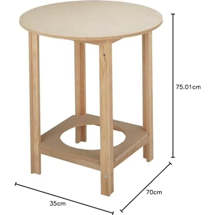 Aranaz Tisch Camilla, Buche, 90x75 cm – Bild 4