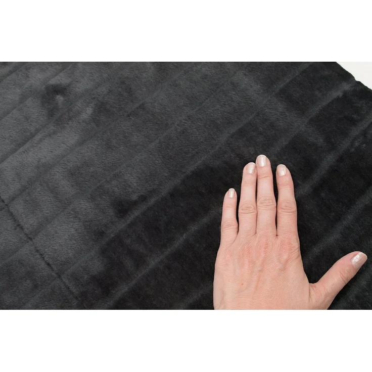 Wohndecke, ZOLLNER, extra flauschig, warm, 150 x 200 cm, 100% Polyester, extra flauschig – Bild 3