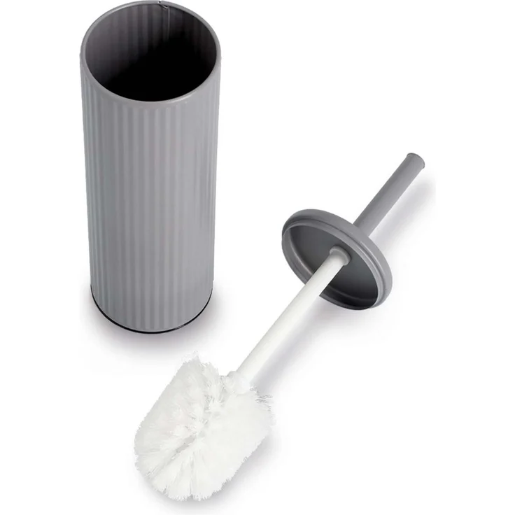 6-teiliges Badaccessoire-Set - Keramik, Grau – Bild 8