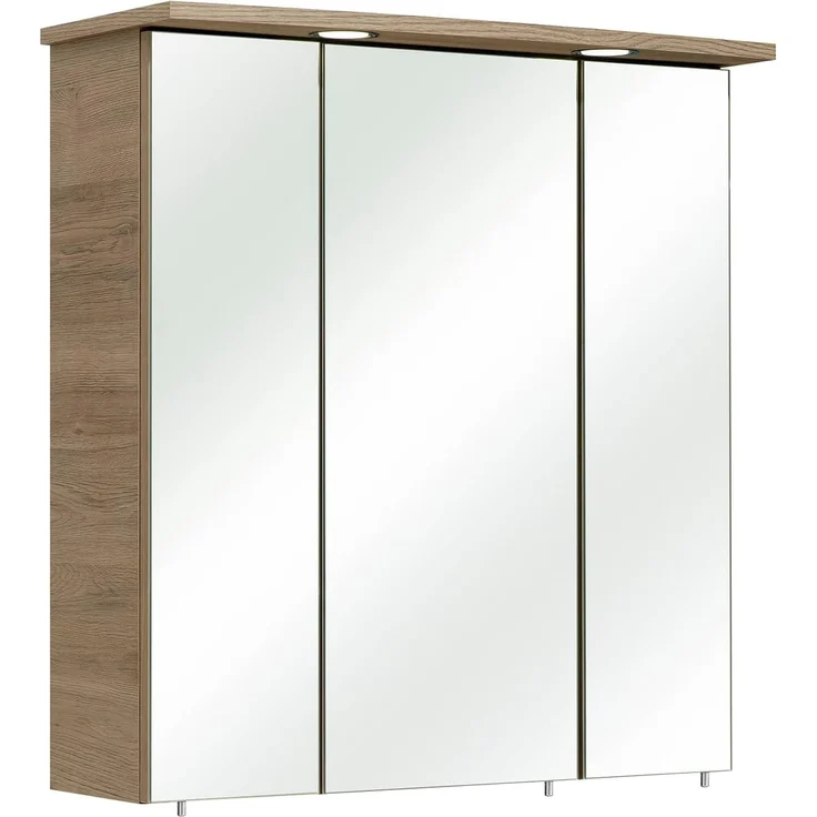 Pelipal Quickset 313 Badmöbel-Set, Holzwerkstoff, Sanremo Eiche, 200/95/45 cm – Bild 5