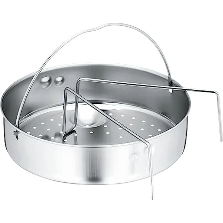 WMF Schnellkochtopf, Cromargan Edelstahl rostfrei 18/10 (2-tlg), 3-in-1 Kochtopf, Kochanzeige, 7-stufiges Sicherheitssystem – Bild 6