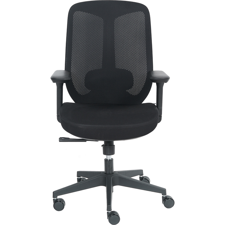 Bürostuhl ZELAR Stoff Schwarz – Bild 4