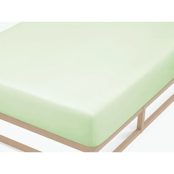 biberna Feinjersey-Spannbetttuch, 100 % Baumwolle, mint, 1x 140x200 cm - 160x200 cm – Bild 2