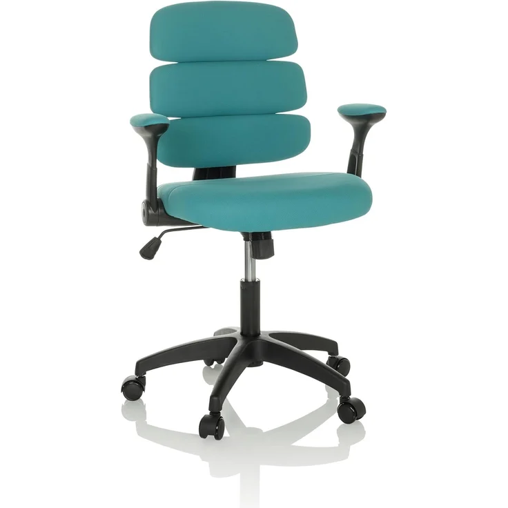 hjh OFFICE Kinderdrehstuhl Kid ERGOLINO B Drehstuhl mit ergonomischer Rückenlehne, Blau, 736433 – Bild 1