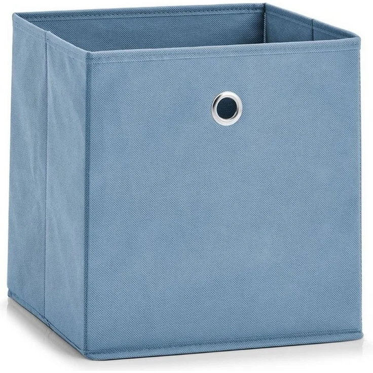 Aufbewahrungsbox mit Griffloch, Vlies - Rauchblau – Bild 3