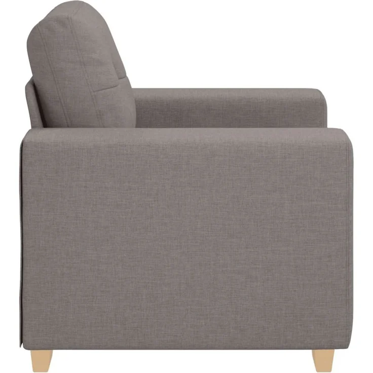 vidaXL Sofasessel Taupe 100x78x80 cm Stoff 4105064 – Bild 5