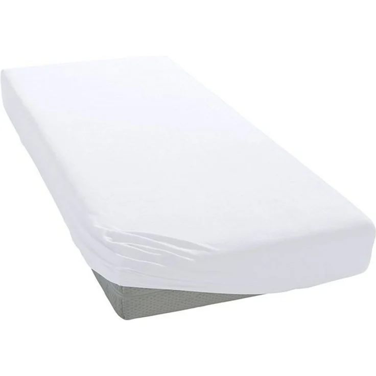 ESTELLA Spannbetttuch Zwirnjersey | Weiß | 150x200 cm | passend für Matratzen 140-160 cm (Breite) x 200-220 cm (Länge) | trocknerfest und bügelfrei | 97% Baumwolle 3% Elastan – Bild 2