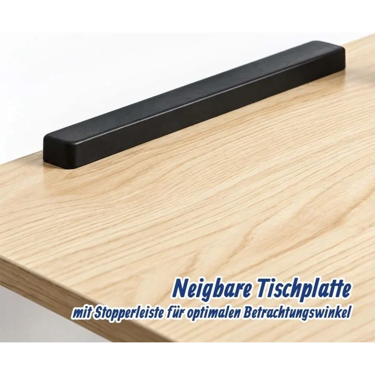 Relaxdays Laptoptisch höhenverstellbar mit Rollen – Bild 8