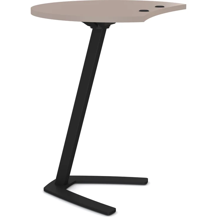 ASSMANN Laptoptisch Pontis Basalt 60x50x72cm Metall Holz Melaminoberfläche – Bild 3