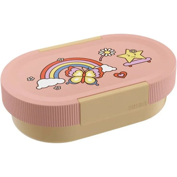 Sigg Lunchbox SIGG LUMO Kids Lunchbox 0.8 Liter, verschiedene Motive, (optimal auf die passenden SIGG VIVA Trinkflaschen abgestimmt), ideal für Pausenbrot, Obst und Snacks in Schule – Bild 2