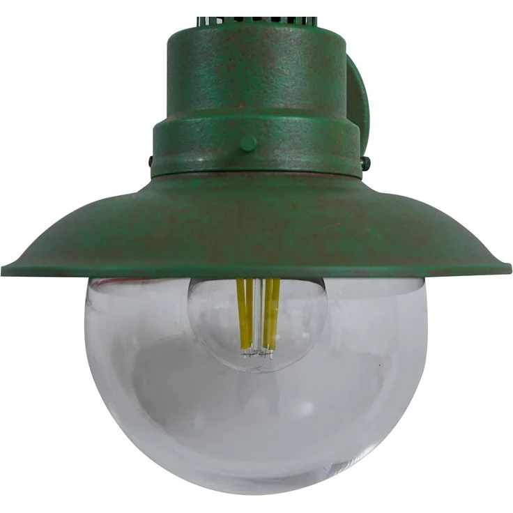 Lindby Außen-Wandleuchte Celinor, Metall, Grün IP44, 1 x 15 W LED – Bild 6