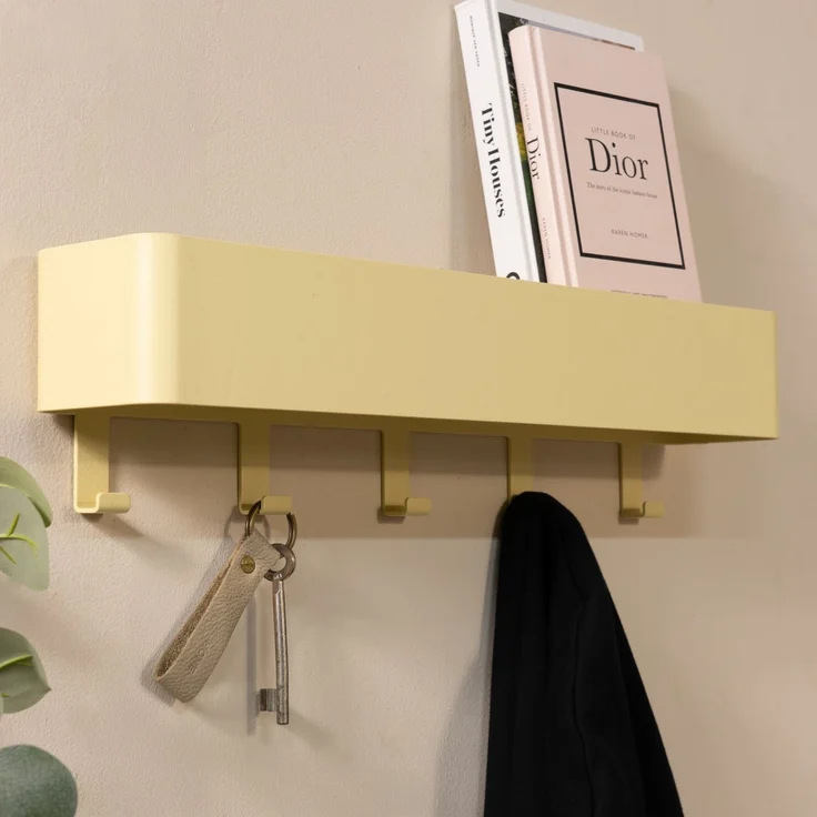 Spinder Design Wandgarderobe Dax Play 5 Butter Yellow – Bild 5