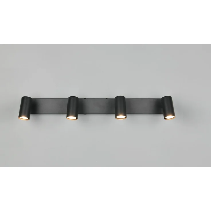 Deckenstrahler TARYN Schwarz 4-flammig, Breite 56cm – Bild 5