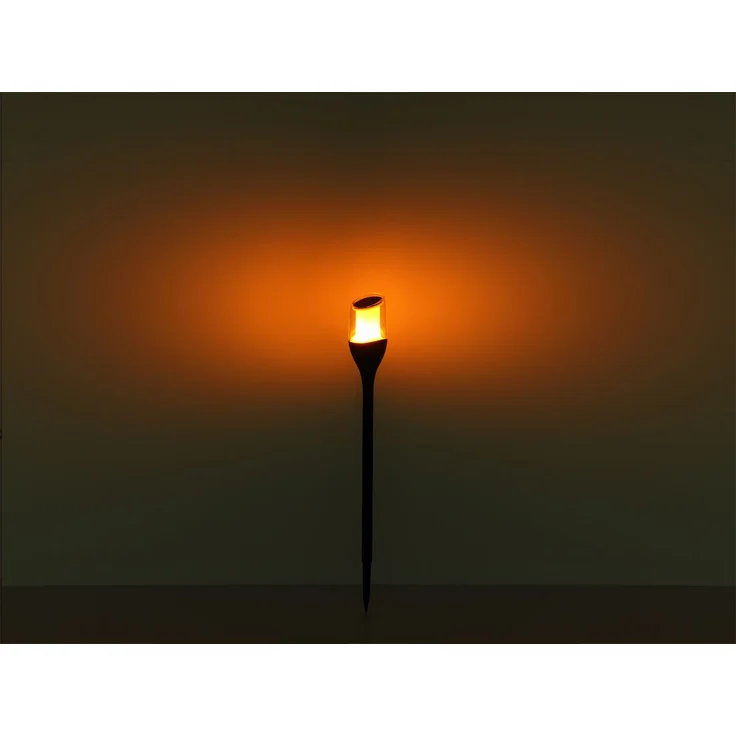 2er Set LED Solarfackeln mit Flammeneffekt, Höhe verlängerbar bis 64,5cm – Bild 8
