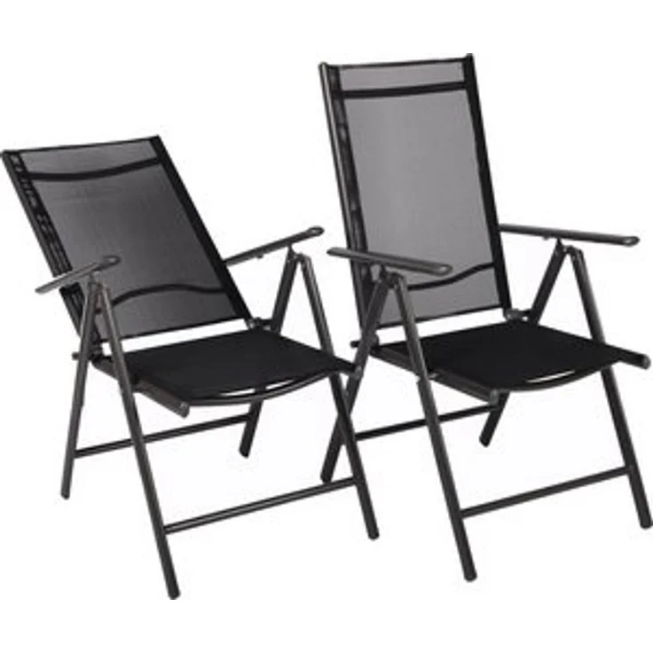 VCM Gartenstuhl Miami 916728 Anthrazit H. 105 x B. 56 x T. 65 cm – Bild 6