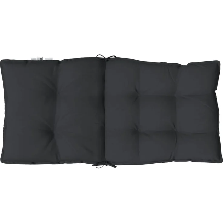 vidaXL Niedriglehner-Auflagen 2 Stk. Schwarz Oxford-Gewebe 377692 – Bild 7