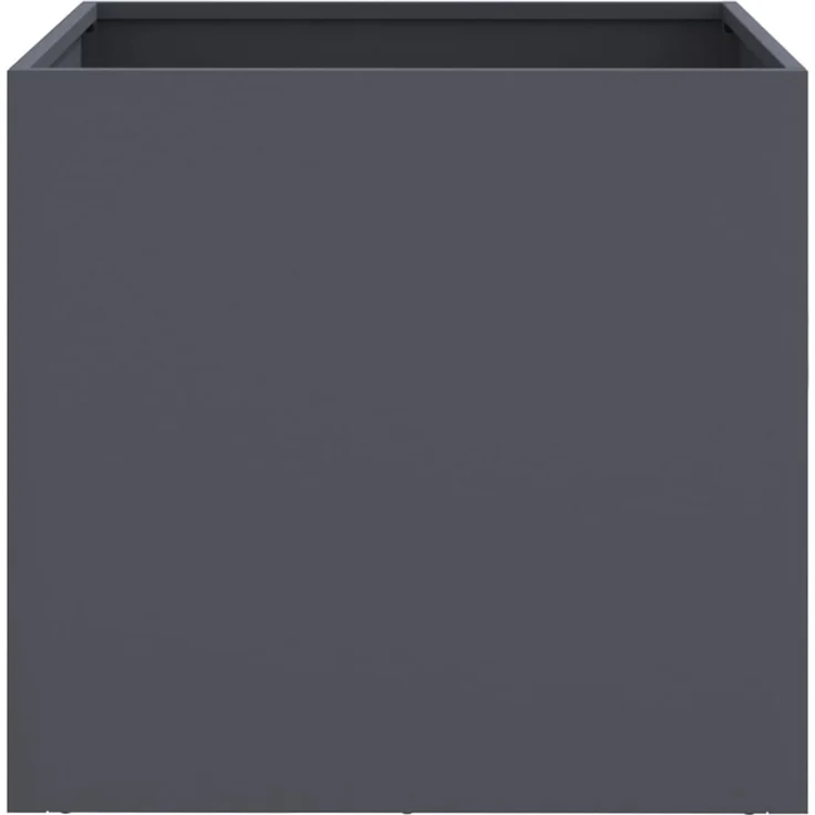 vidaXL Pflanzkübel Anthrazit 49x47x46 cm Stahl 841563 – Bild 4