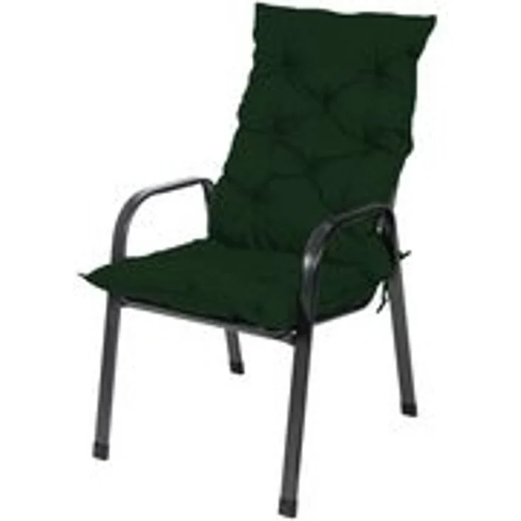 TexDeko Hochlehnerauflage TexDeko Garden - Gartenstuhl Auflage Sitzkissen schmutzabweisend, (1 St), Maße: 120x50x8cm, Wasser-, & Schmutzabweisend – Bild 5