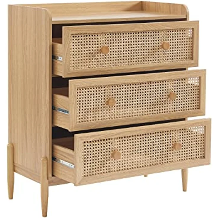 BAÏTA PABLO02 Kommode für Kinder, natürlich, Länge 80 cm, Natur – Bild 9