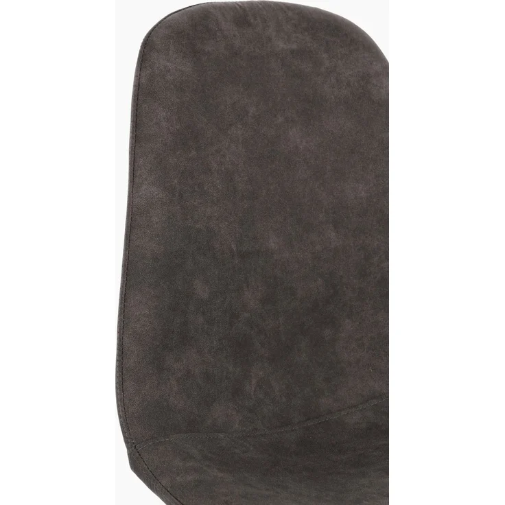 Barhocker New Irelia aus Kunstleder, modern mit Fußstütze, dunkelgrau, 2er-Set – Bild 5