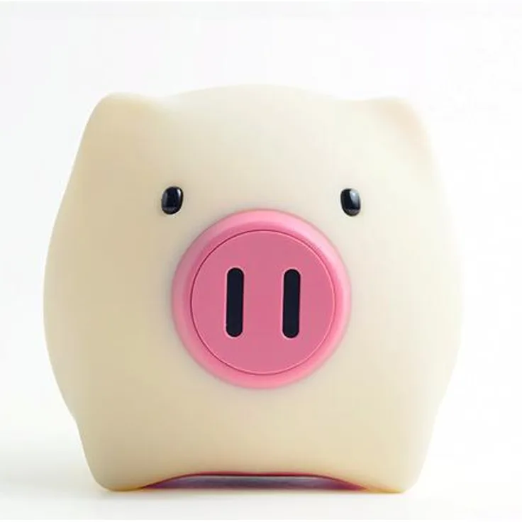 Piggy Pig LED Schwein Nachtlicht für Kinder dimmbar mit Akku - das Original - Schlaflicht - Schlummerlicht
