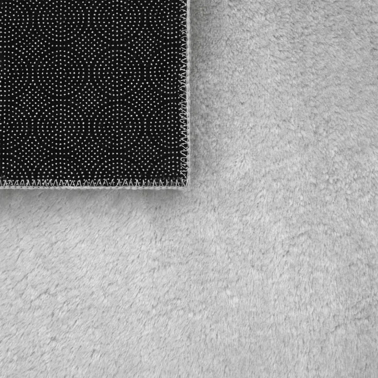 TT Home Teppich Diele, Esszimmer, Flur, Schlafzimmer, Wohnzimmer, Rechteckig, Höhe: 14 mm, Wohnzimmer Kurzflor Einfarbig Modernes Design Waschbar – Bild 2