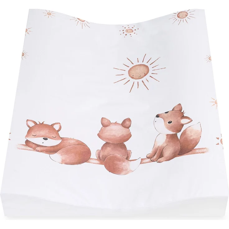 Julius Zöllner Wickelmulde Wickelauflage Wave Folie Foxies 50x65 cm