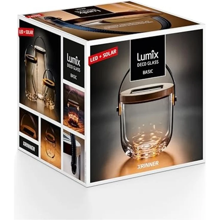 Lumix Deco Glass Basic - Dekorationslampe - LED - varmt hvidt lys - soldrevet – Bild 5