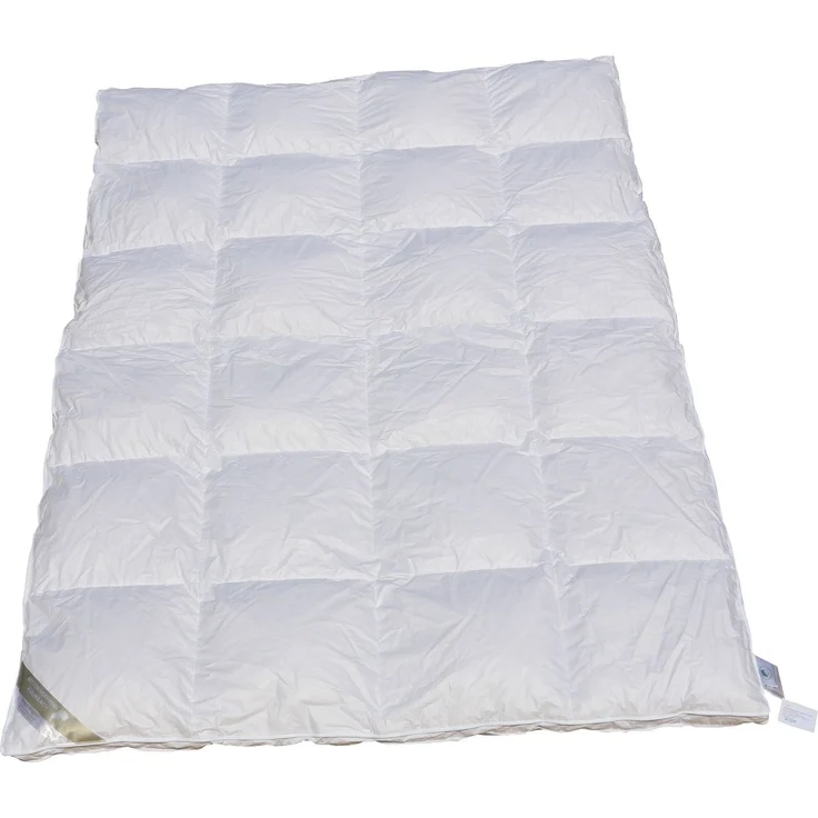 TRAUM Daunenbett Kassette 155x220 Daunendecke mit Außensteg 100% neue Daunen – Bild 1