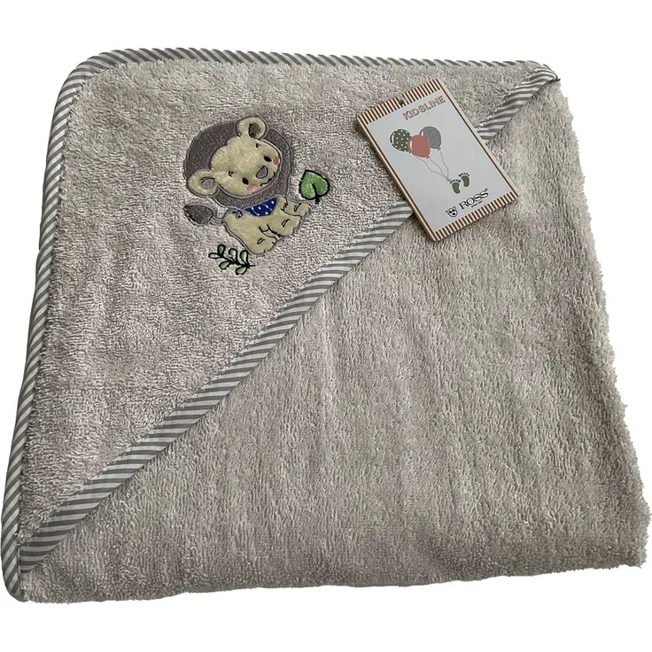 ROSS Kapuzenhandtuch KIDSLINE, Frottier (1-St), 100 % Baumwolle