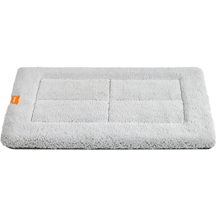 Feandrea Hundedecke, Haustier Decke, für Hunde, Katzen, 105x70 cm, XL, maschinenwaschbar, trocknergeeignet, rutschfest, hellgrau PPB020G01 – Bild 8