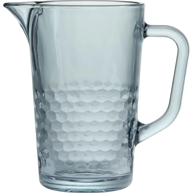 Ritzenhoff & Breker Favo Krug Glas 1,2 l blau – Bild 1