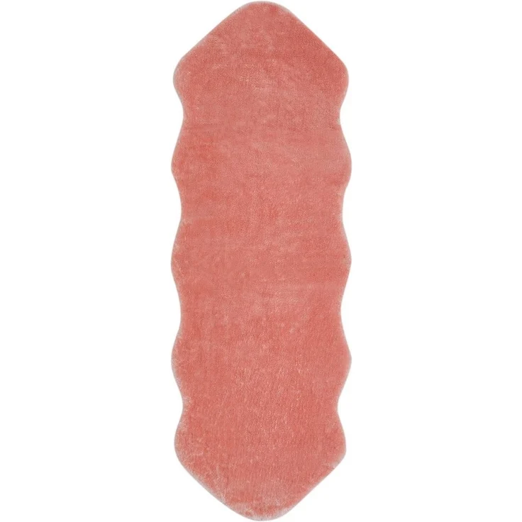 Andiamo Fellteppich Lamm Fellimitat, fellförmig, Höhe: 20 mm, Kunstfell, besonders weich durch Microfaser, Kudenliebling – Bild 1