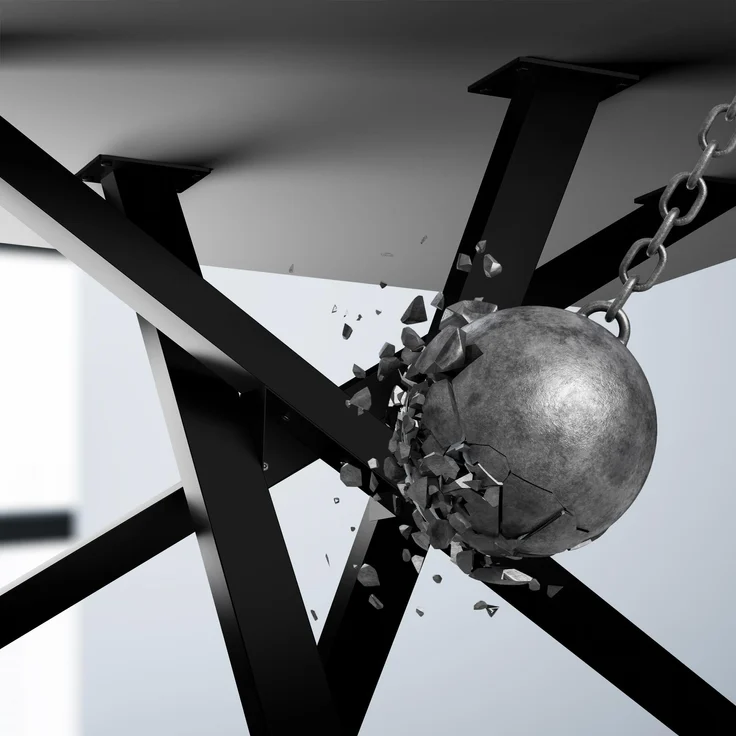 CLP Tischbeine Finney aus Stahl,schwarz 180x80x72 cm – Bild 4