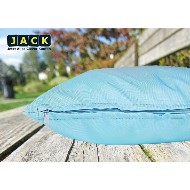 JACK Dekokissen 40x60cm Outdoor Lounge Kissen inkl. XXL Füllung, starke Füllung, Robust, Strapazierfähig, Wasserabweisend, Innen&Außen – Bild 4