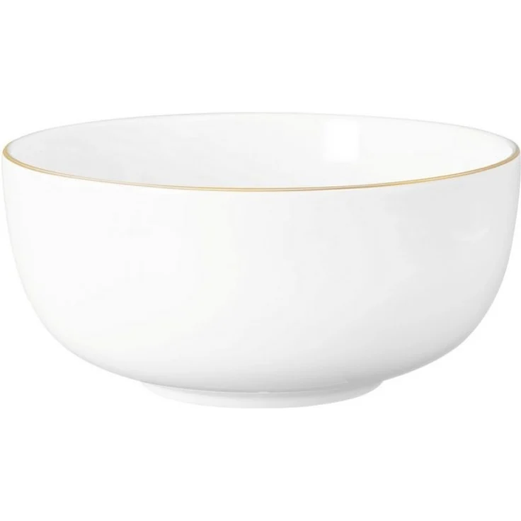 Seltmann Weiden Müslischale Liberty - Goldrand, Porzellan, (1-tlg), Schale 15 cm – Bild 3