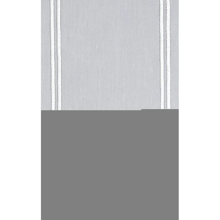 Scheibengardine von Lysel - Bogenmuster (Bx H) 75,6cm * 90cm reinweiß/Weiß – Bild 3