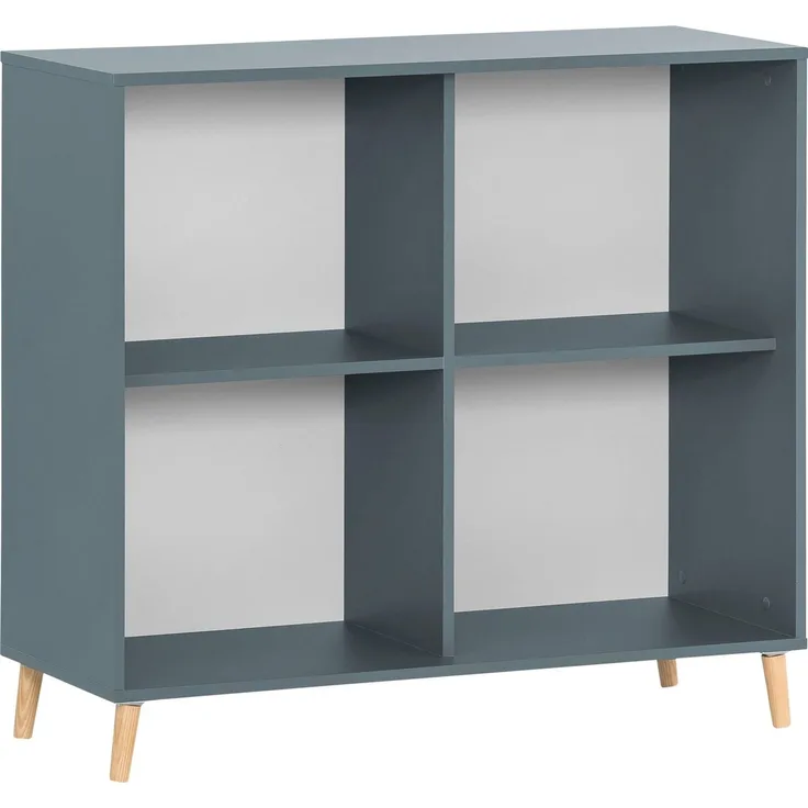 SCHILDMEYER Regal Büroregal Bücherregal Aktenregal Standregal Fjord H 92,6 cm