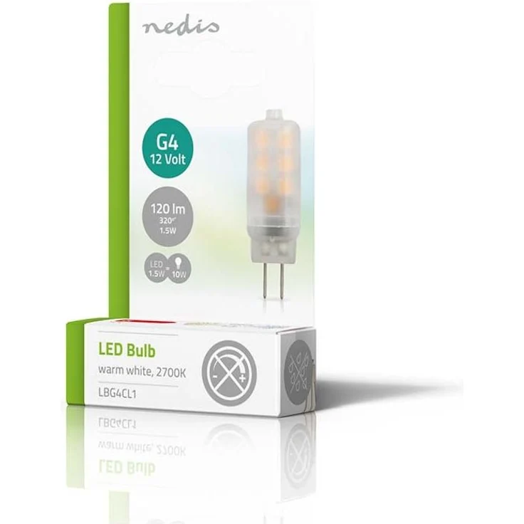 LED Lampe G4 | 1.5 W | 120 lm | 2700 K | Warmweiss | Anzahl der Lampen in der Verpackung: 1 Stück – Bild 3