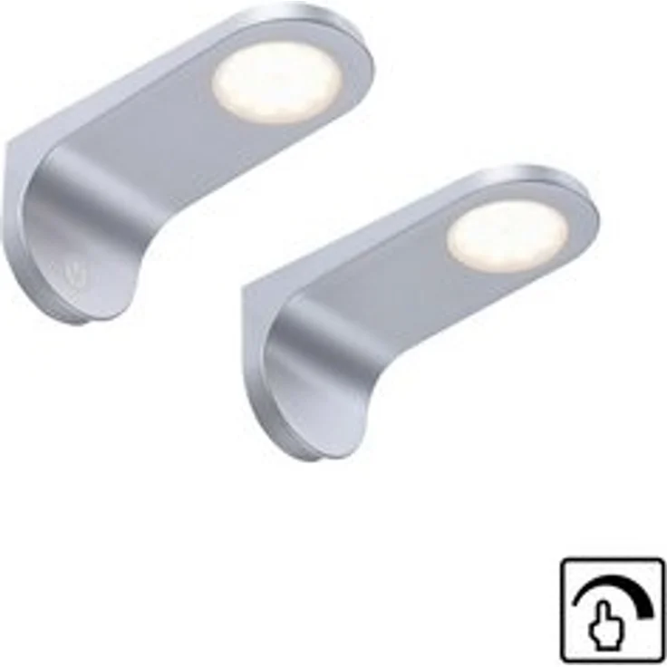 Paul Neuhaus Unterschrankleuchte AMON, Dimmfunktion, LED fest integriert, Warmweiß, LED Unterbauleuchte, Küchenlampe, dimmbar über Touchdimmer – Bild 5