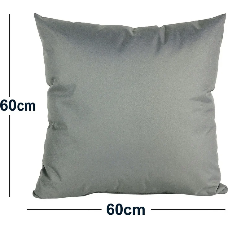 JACK Dekokissen 60x60cm Outdoor Lounge Kissen inkl. XXL Füllung, starke Füllung, strapazierfähig, wasserabweisend, In- und Outdoor – Bild 4