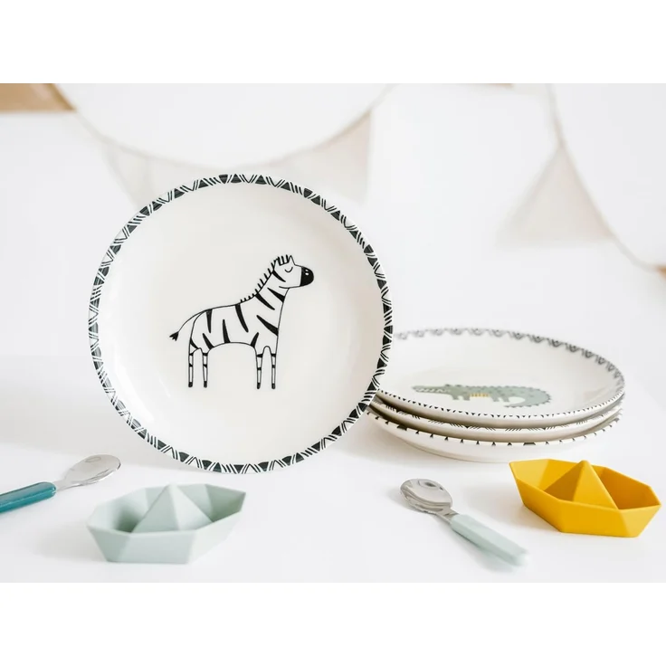 Safari Bunt, Teller 21 cm 4-tlg (mo) – Bild 3