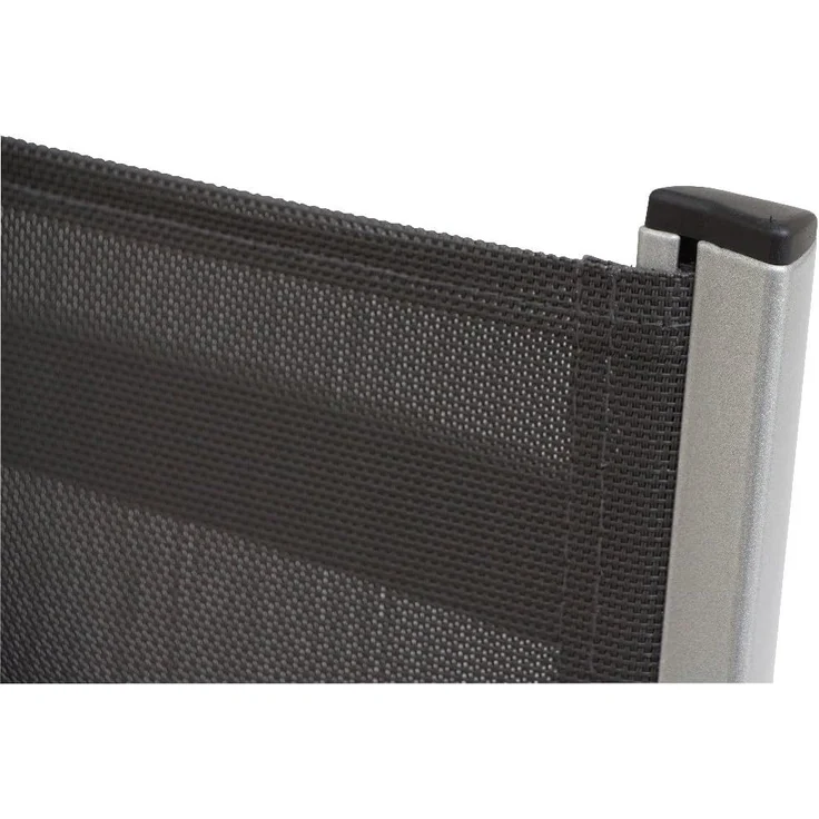 Elements Stapelsessel Gestell Aluminium silber, Fläche Textilgewebe anthrazit – Bild 7