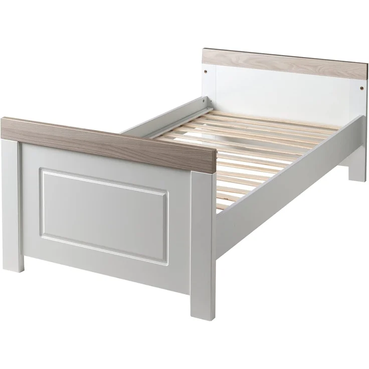 roba Kinderzimmerset 'Felicia' 3-teilig - Bett 70 x 140 - Kleiderschrank 3-türig - Weiß / Luna Elm – Bild 23