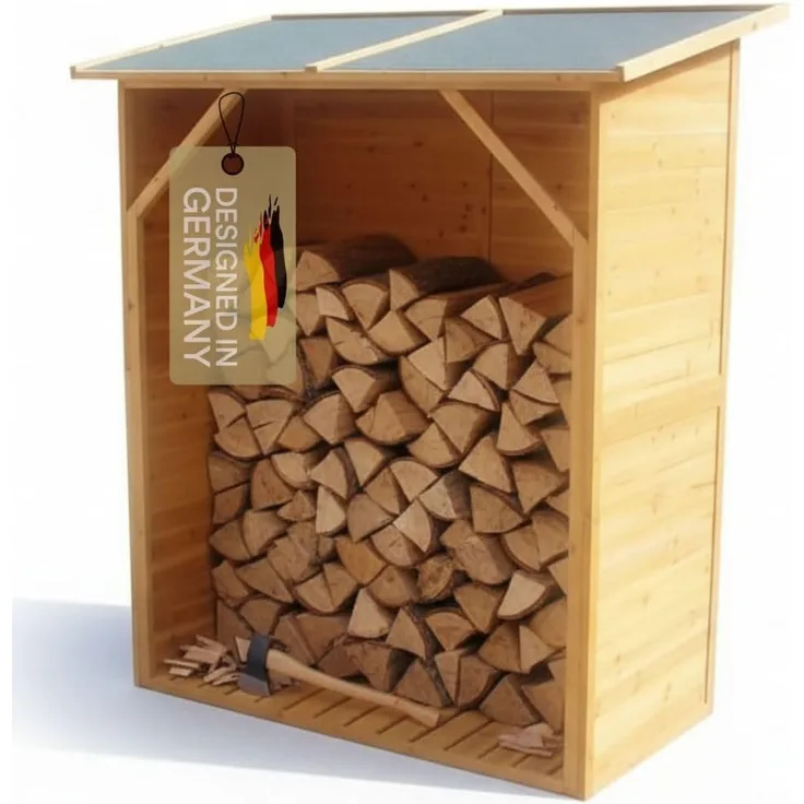 XXL HOLZ Kaminholzregal Brennholzregal Kaminholz Brennholz Regal Unterstand