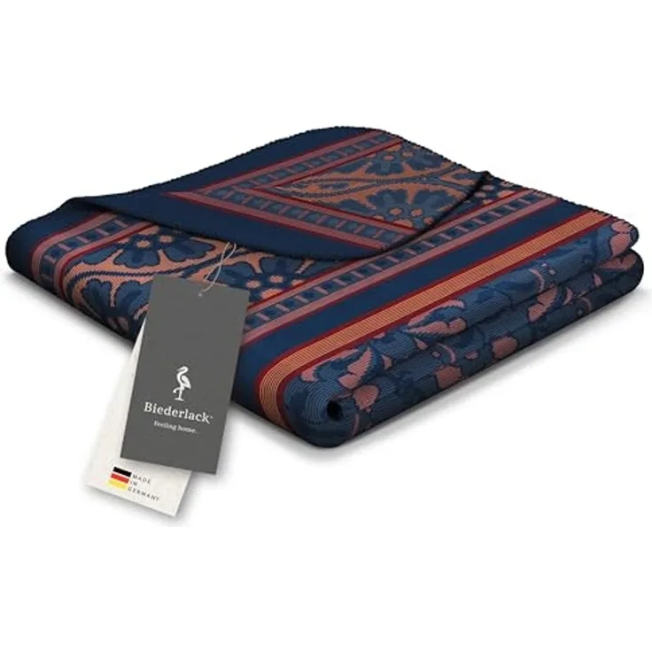 Wohndecke Persian Garden, orientalische Kuscheldecke in 150x200 cm, Biederlack, Made in Germany