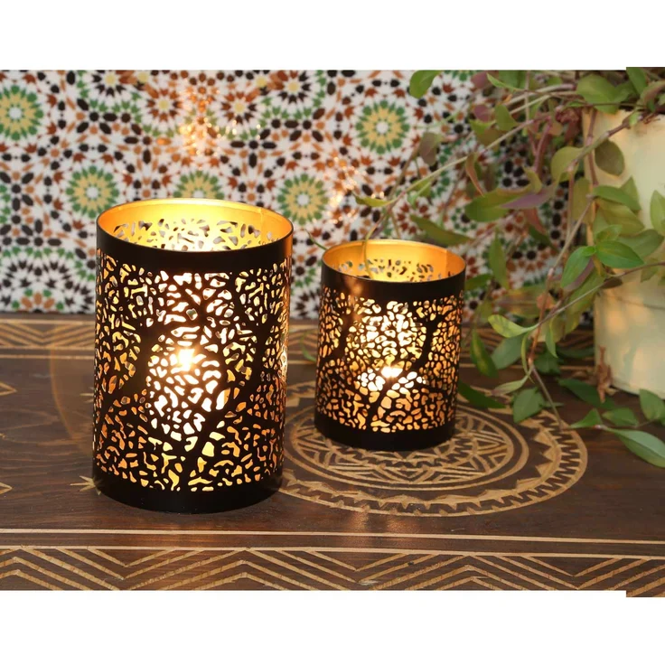 Orientalisches Windlicht Ancona 2er Set – Bild 8