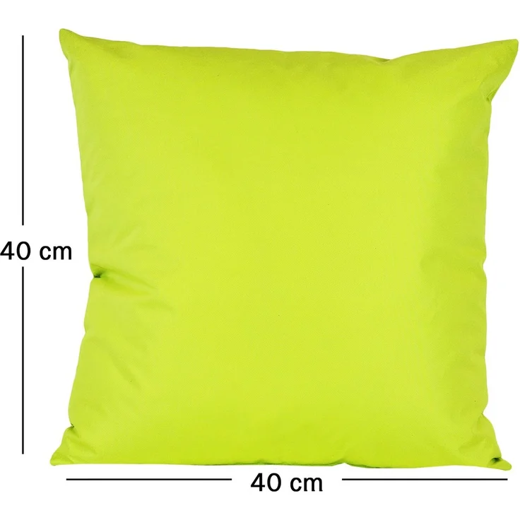 JACK Kissenbezüge 2er Set 40x40cm Outdoor Wasserfest, (2 Stück), 2x Kissenhülle, strapazierfähig, wasserabweisend, Innen & Außen – Bild 3