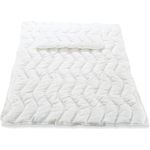 Bettdecke mit Flachkissen 'Allergo' Decke: 100x135 cm Kissen: 40x60 cm